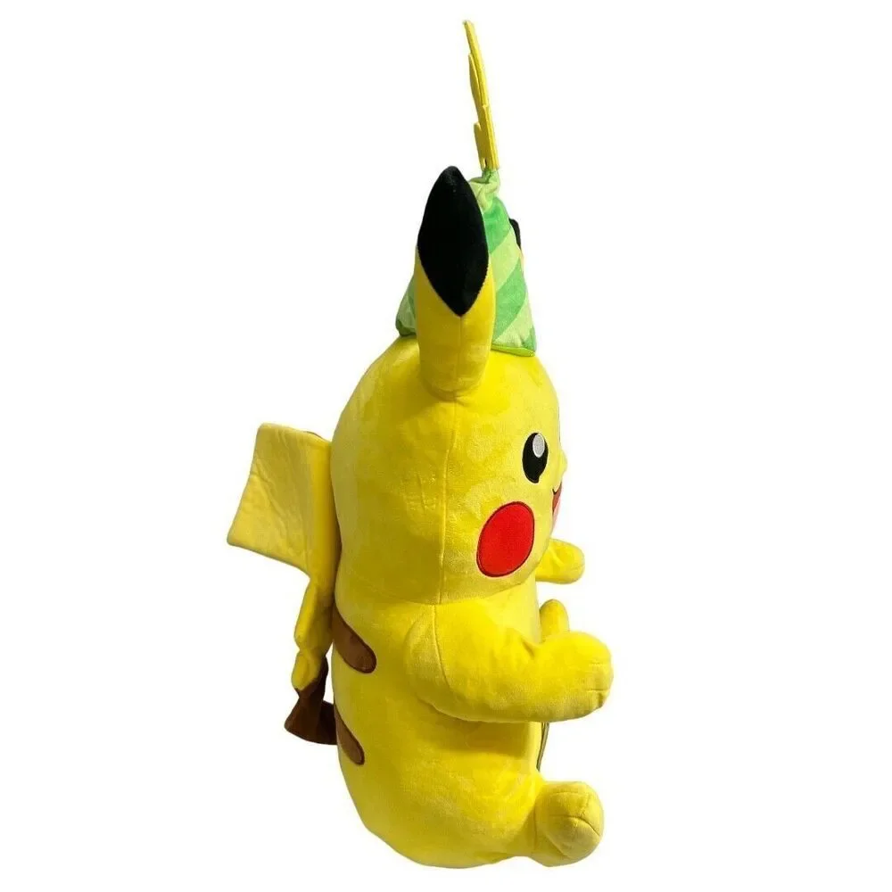 Pokémon Pikachu 25th Anniversary 24” Plush GameStop Exclusive Party‎ Hat Toy